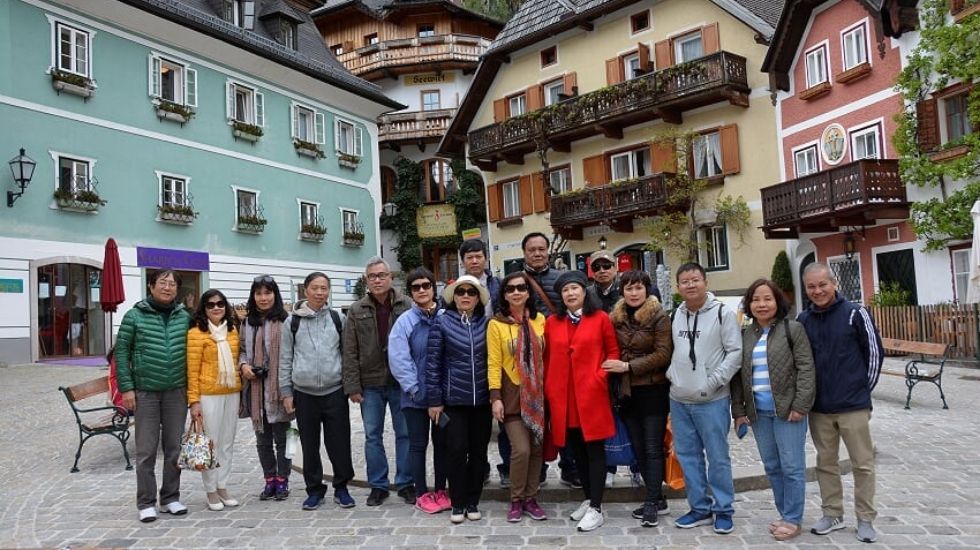 Hallstatt trung tâm phố