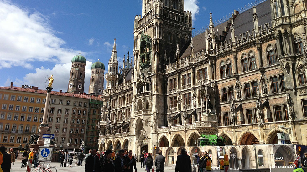 KHu phố cổ Munich - Du lịch Đức