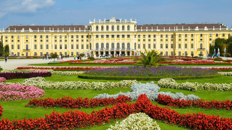 Lâu đài Schonbrunnen - Du lịch Áo