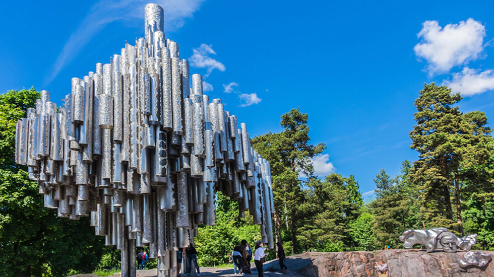 Tháp Chuông Sibelius - Tour Du Lịch Phần Lan