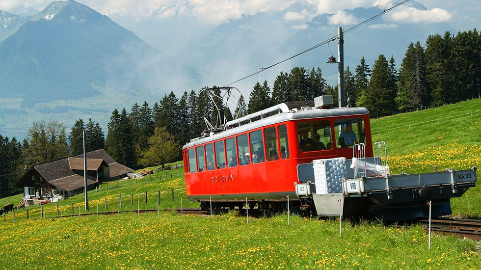 Rigi Staffel Train-Du lịch Thụy Sĩ