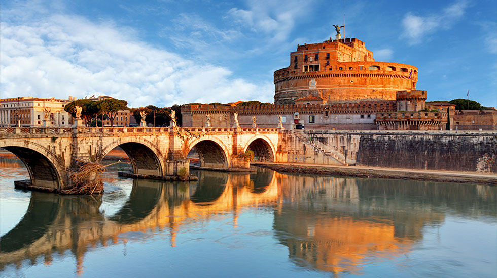 Rome_Italy_Rivers_Bridges_Sculptures_Castles - Tour Du Lịch Ý