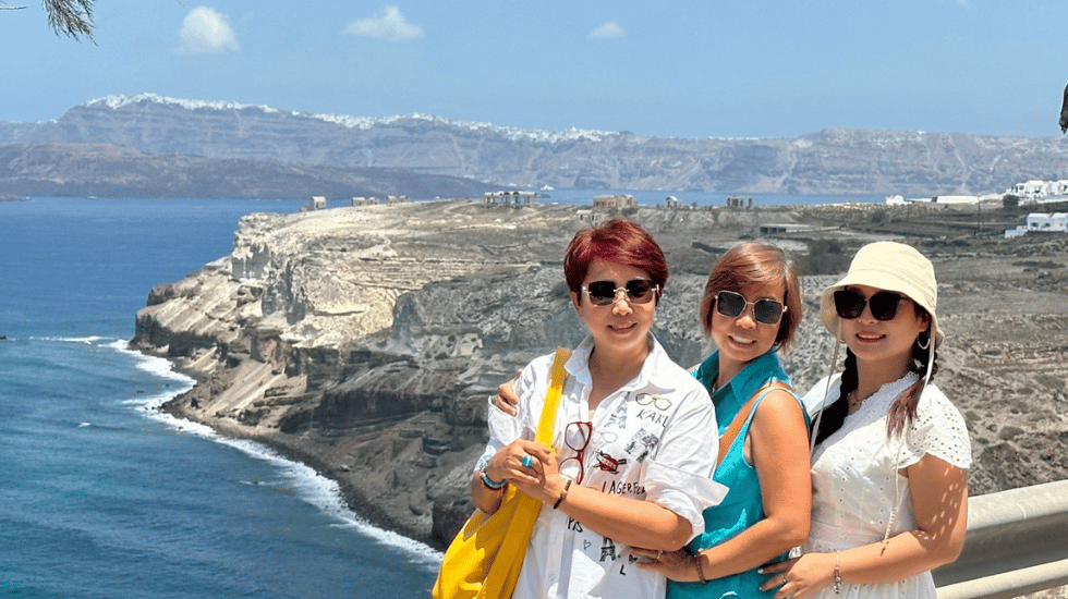 Biển đỏ Santorini