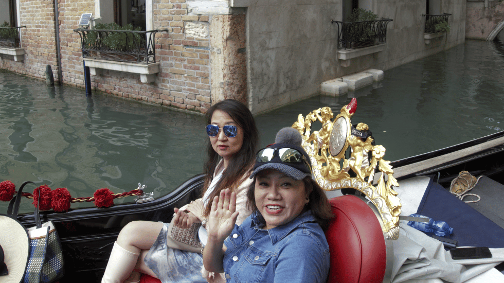 Trãi nghiệm thuyền Gondola Venice