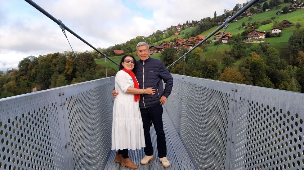 Cầu treo Sigristwil (cảnh phim Hạ Cán nơi Anh)