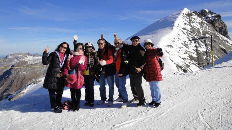 Đỉnh Titlis 3020 mét